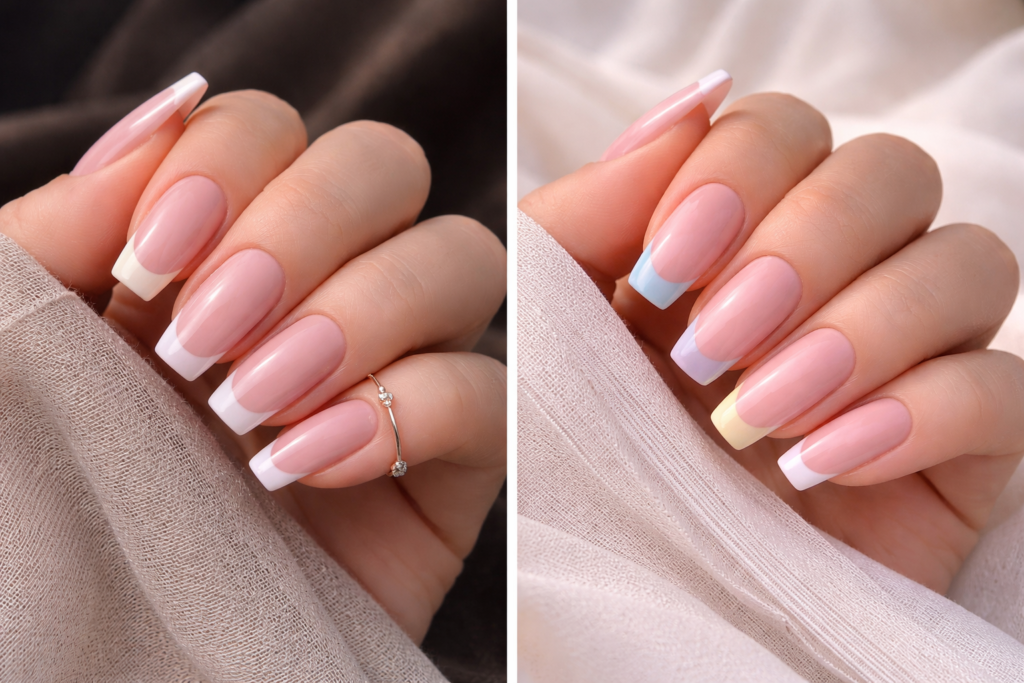 micro french tips