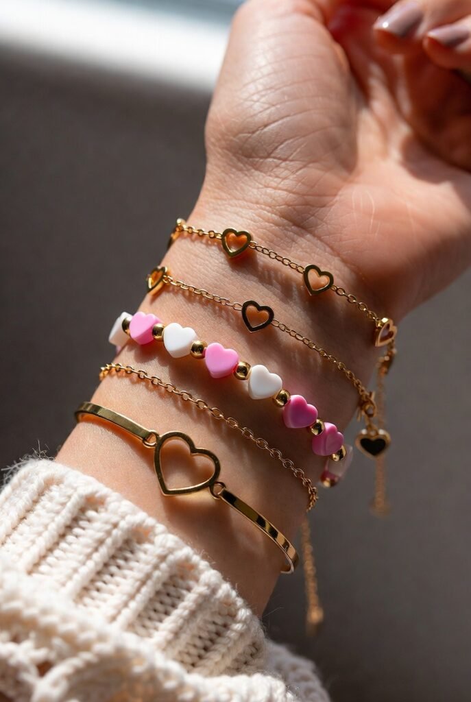 TXxUW stacked braclets3