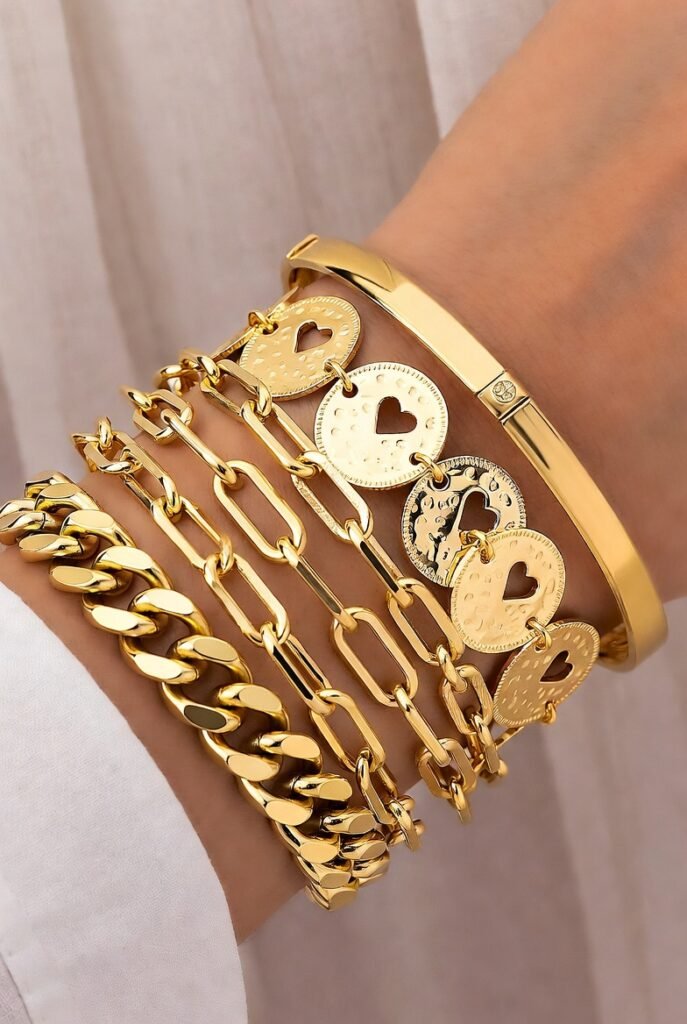 Zz2Md stacked braclets