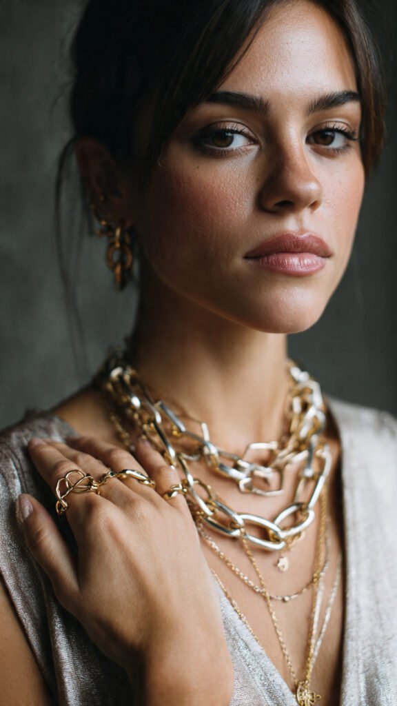 close-up-portrait-of-a-woman-wearing-layered-jewel close-up-portrait-of-a-woman-wearing-layered-jewel