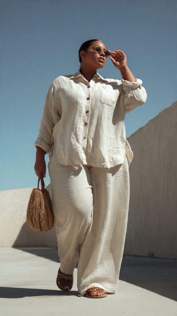 linen_plussize_set