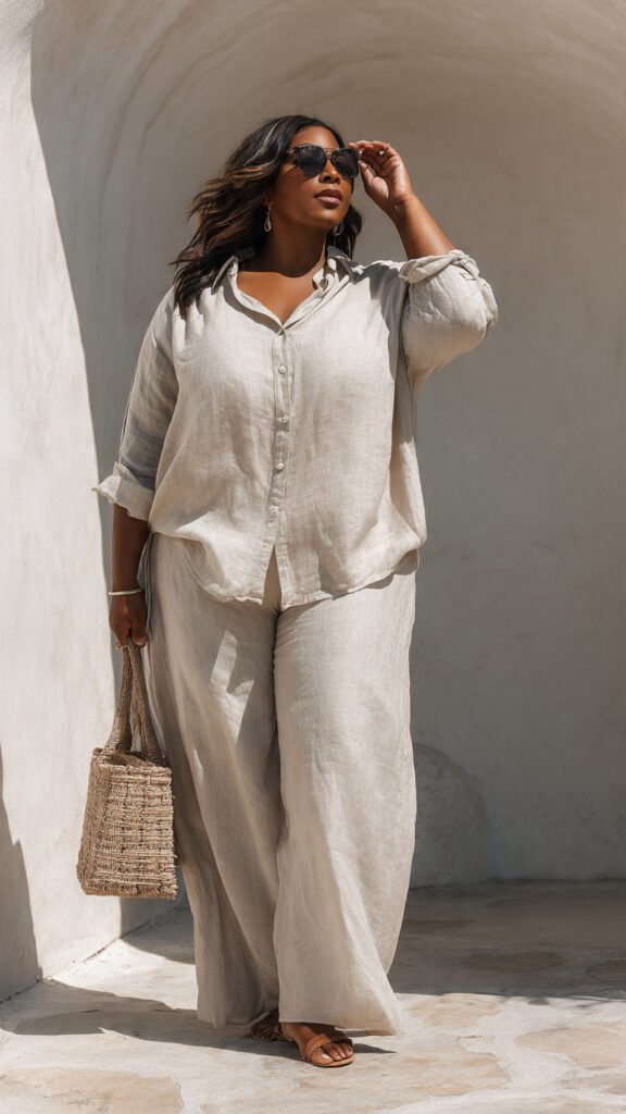 linen_plussize_set