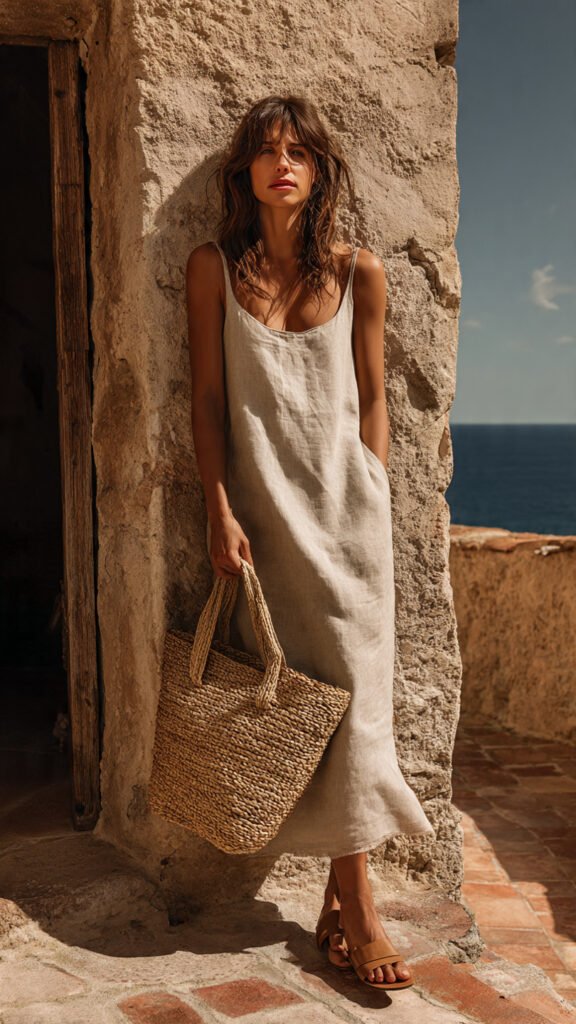 linen sundress