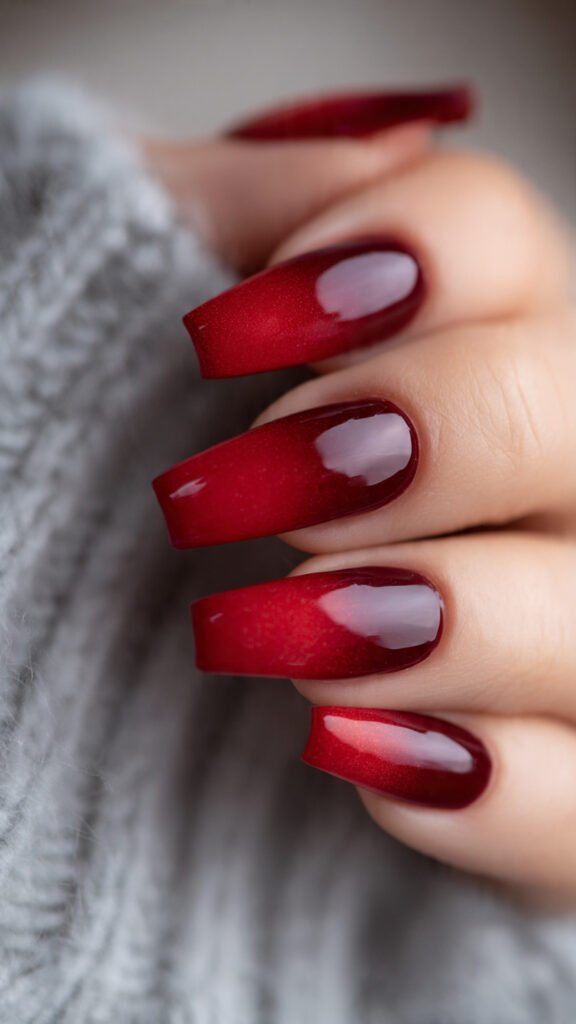 red-ombre-fade-nails-in-coffin-shape-gradient-blen (1)