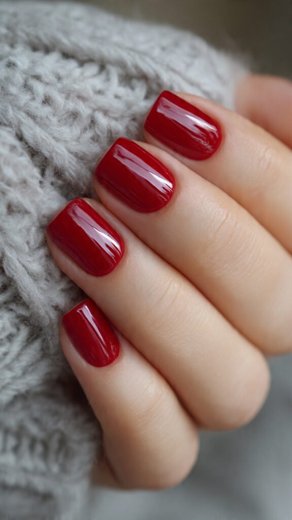 short-square-cherry-red-nails-clean-neat-wearable-