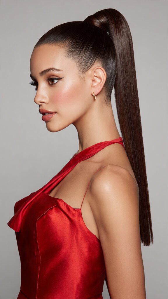 side-view-of-sleek-high-ponytail-prom-hairstyle-ha