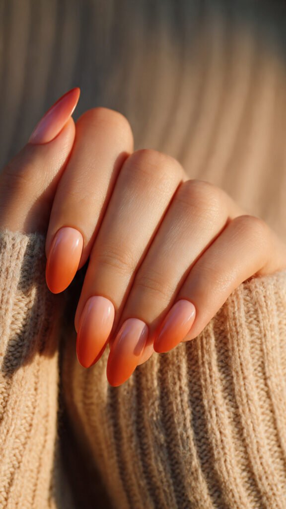 Tuscany Sunset Gradient Nails