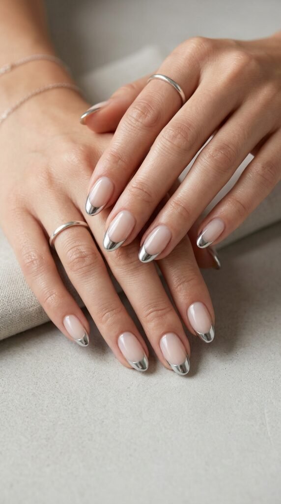 Chrome_French_Tips Chrome_French_Tips