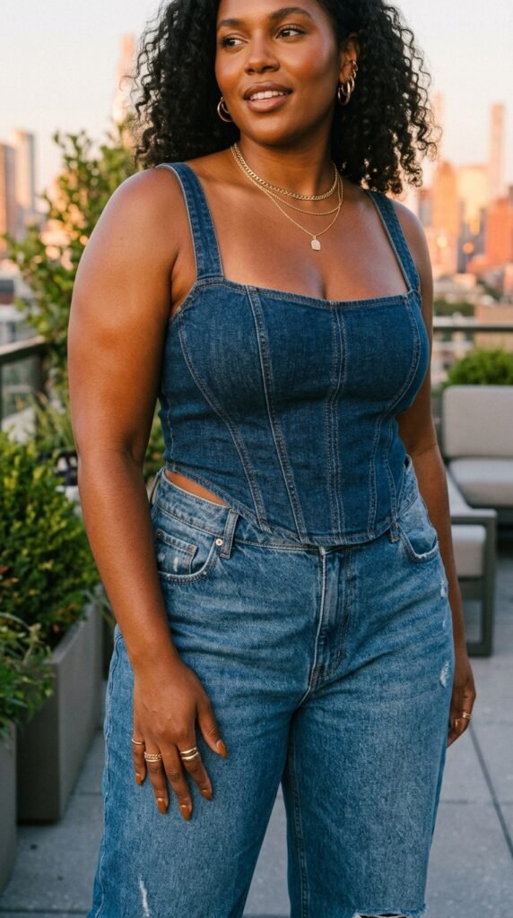 Denim_Corset_Top_+_Relaxedjeans Denim_Corset_Top_+_Relaxedjeans