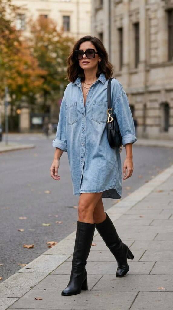 Denim_shirt_dresses_with_boots Denim_shirt_dresses_with_boots