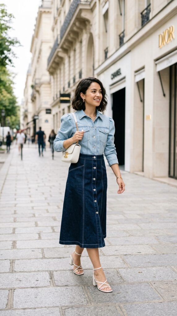 Girl_wearing_two-tone_denim_dress Girl_wearing_two-tone_denim_dress