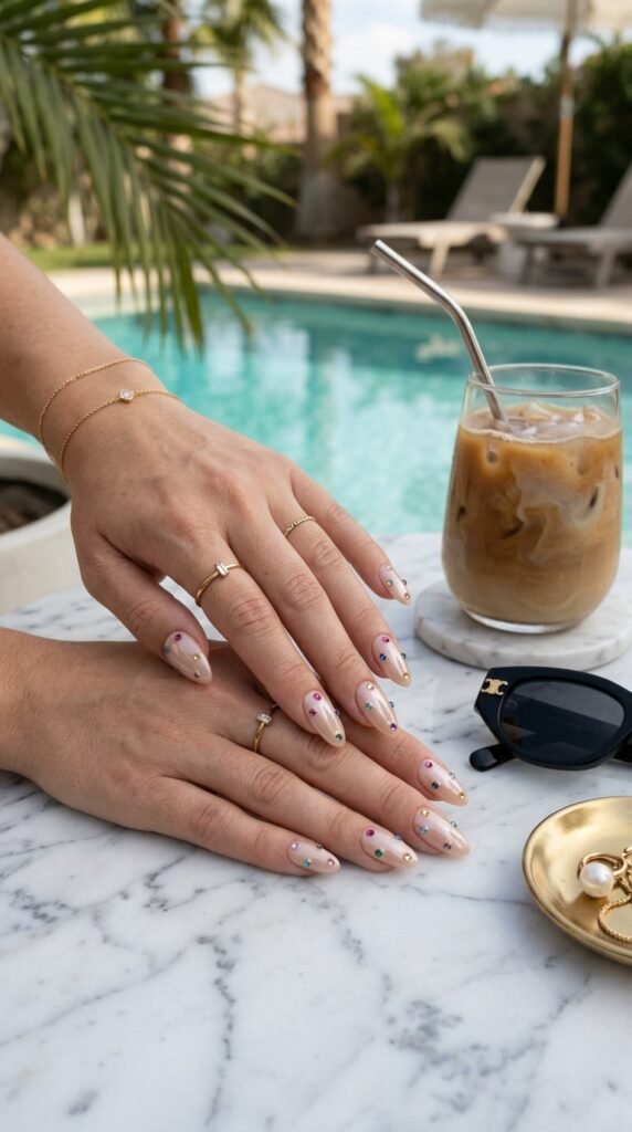 Glazed_nude_nails_with_gems_ Glazed_nude_nails_with_gems_