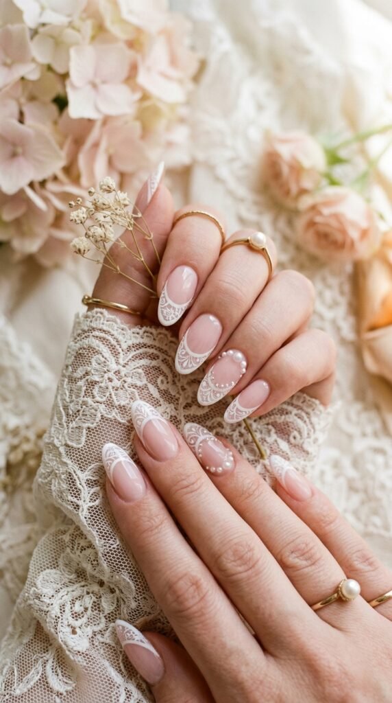Lace_French_Tip_Nails Lace_French_Tip_Nails_