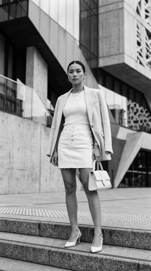 Monochrome_denim_skirt_outfit Monochrome_denim_skirt_outfit
