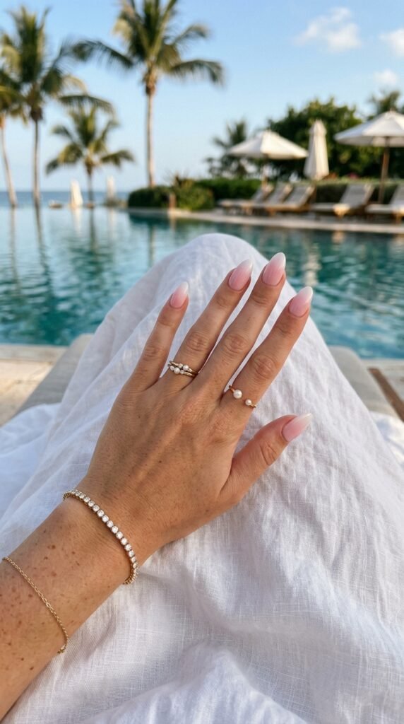 Pink_ombre_almond_nails Pink_ombre_almond_nails