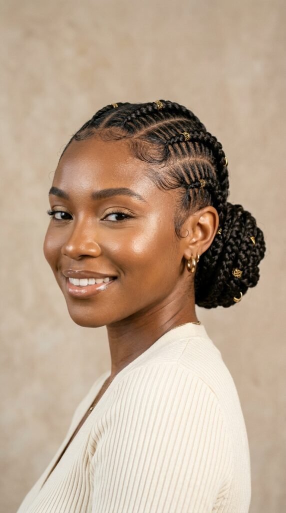 Stitch_Braids_Into_a_Bun