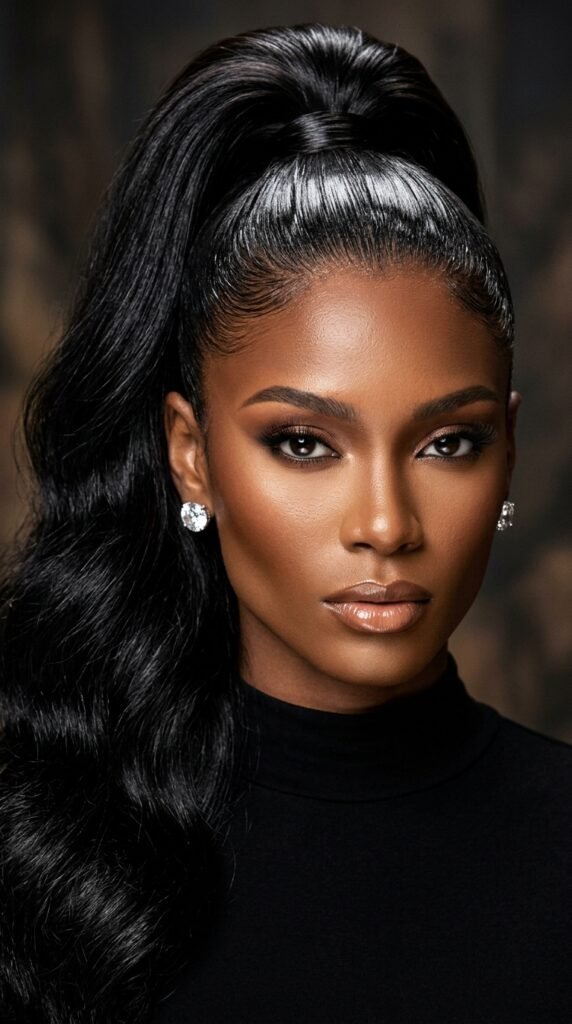 Voluminous_slicked_back_ponytail_202605251622 Voluminous_slicked_back_ponytail