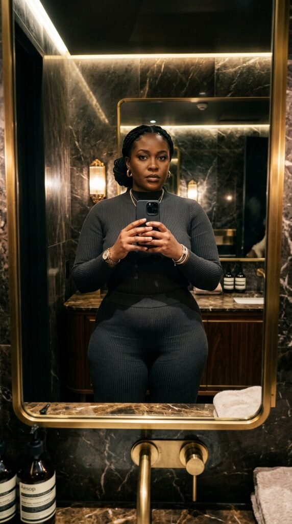 Woman_in_monochrome_co-ord_set Woman_in_monochrome_co-ord_set