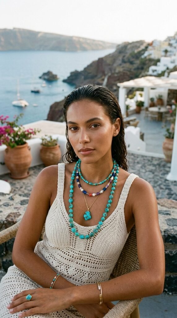 Woman_modeling_gemstone_necklaces_202605231804 _gemstone_necklaces_