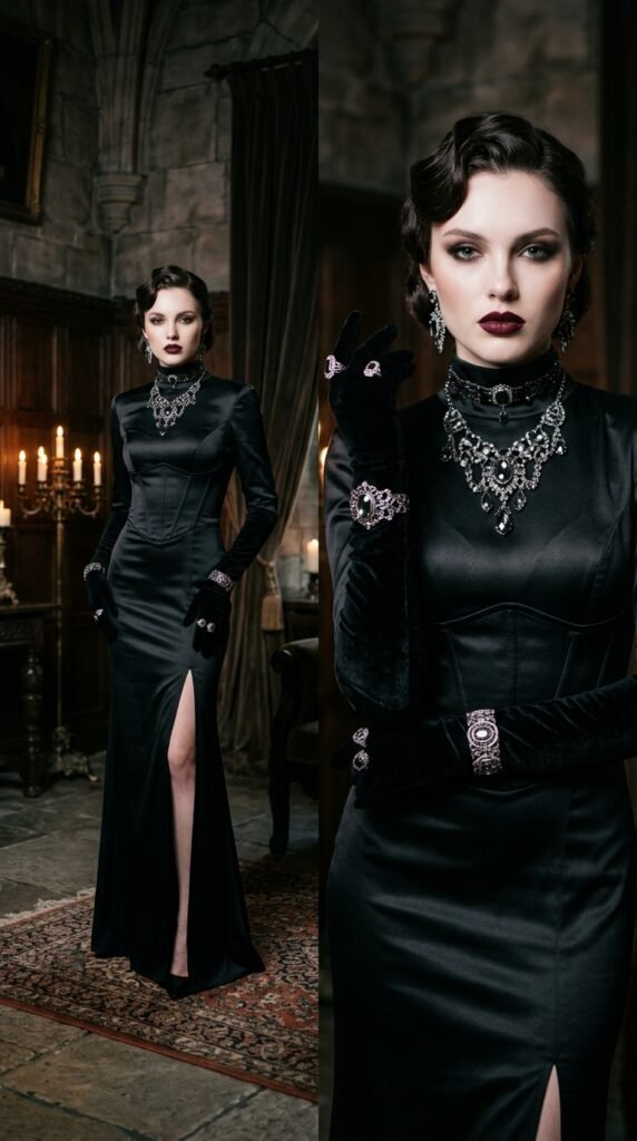 Woman_wearing_black_gown_jewelry_202605231751 black_gown_