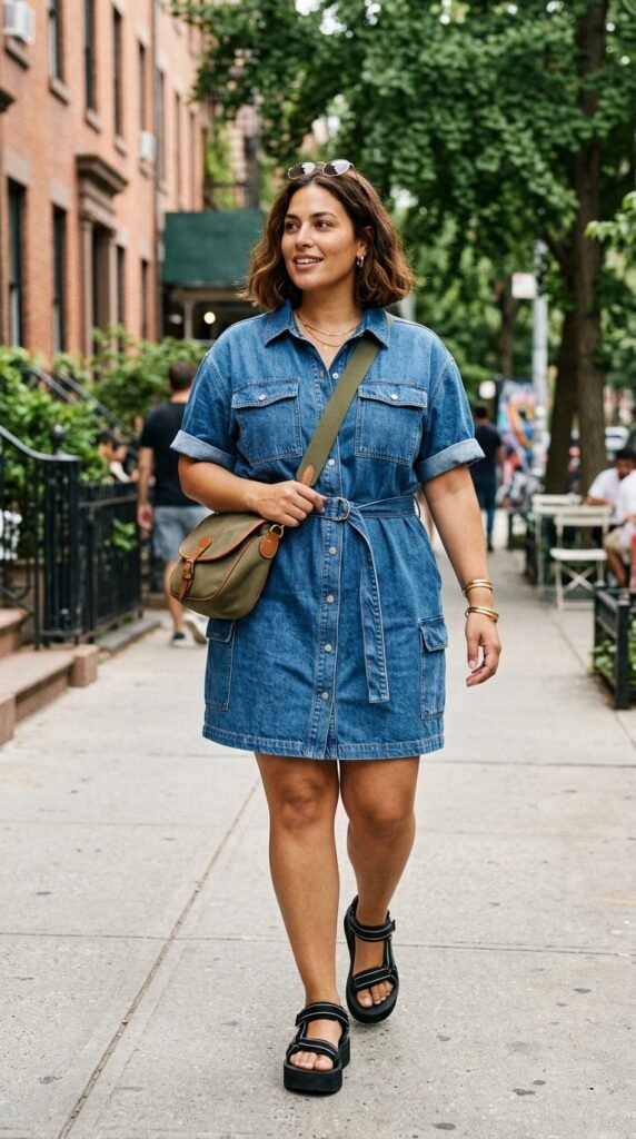 Woman_wearing_denim_dress_202605171713 (1) Woman_wearing_denim_dress