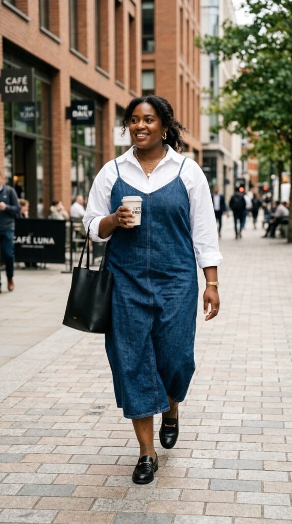 Woman_wearing_denim_dress_202605171713 Woman_wearing_denim_dress