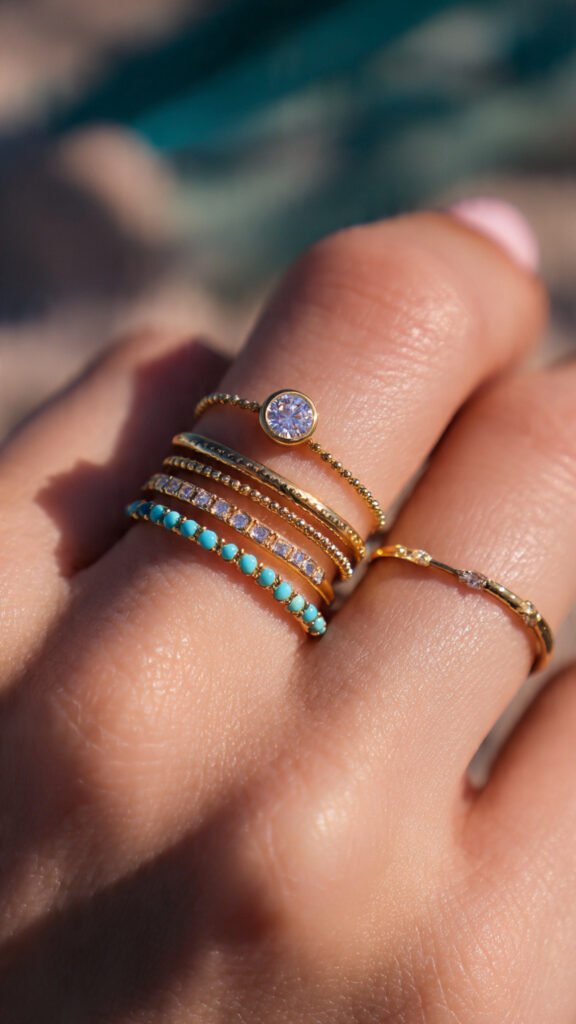 mixed rings stack