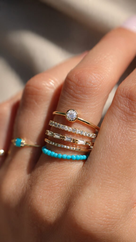 mixed rings stack