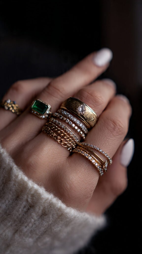 stack of rings