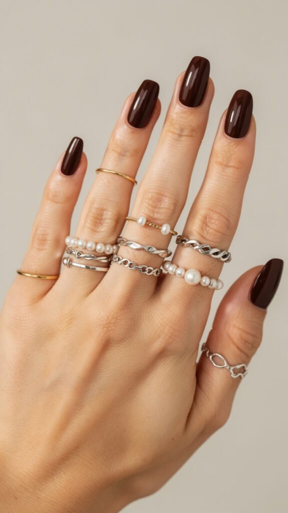 mix metal ring stack
