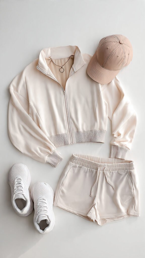 matching-athleisure-set for baseball game
