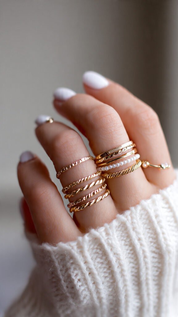 knuckle ring stack