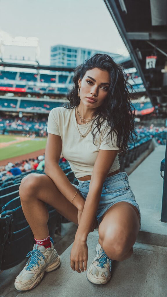 baseball game outfit