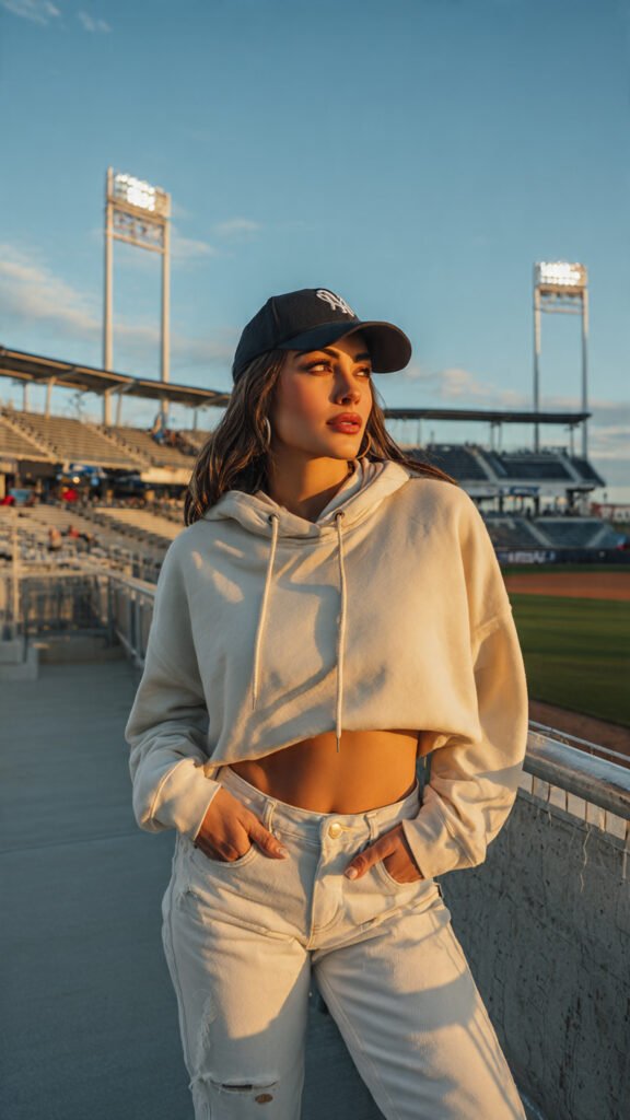baseball game outfit