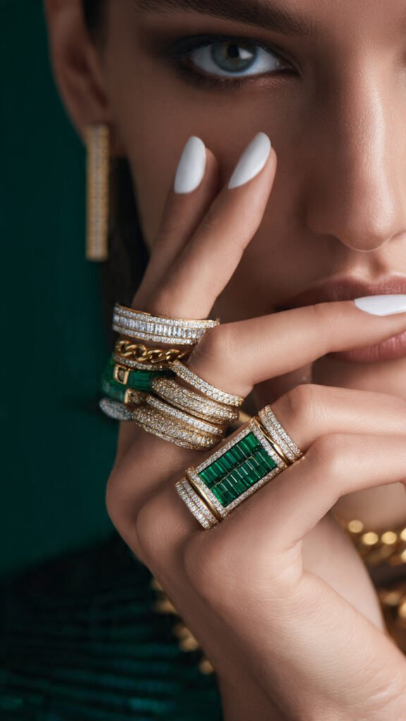 full hand rings stack