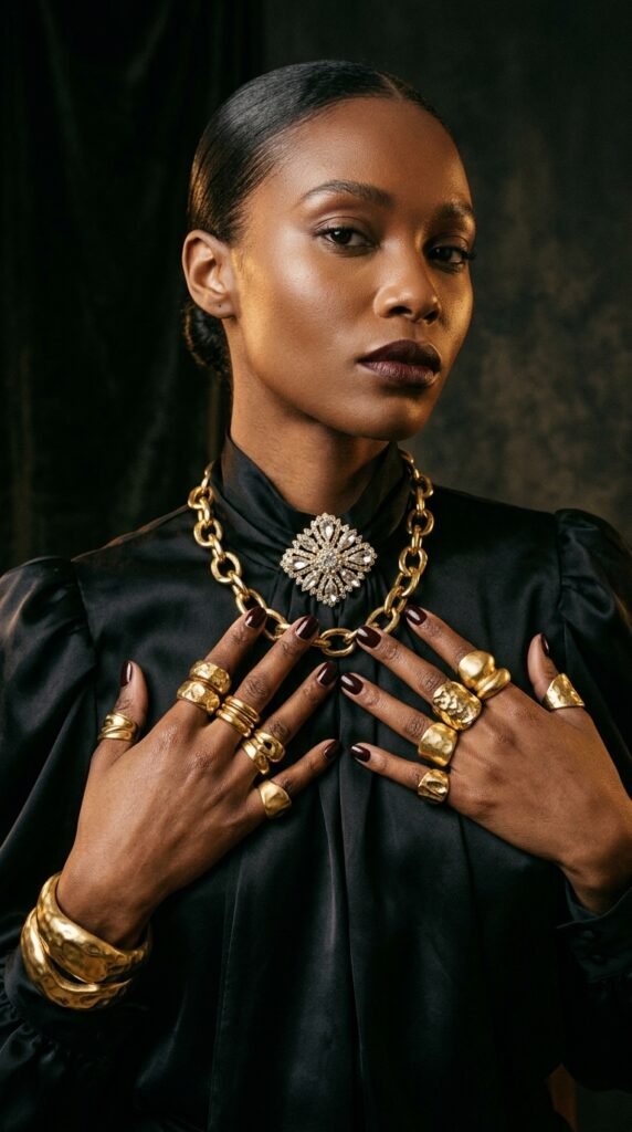 10._Mixed_Sculptural_Gold_Rings 10._Mixed_Sculptural_Gold_Rings