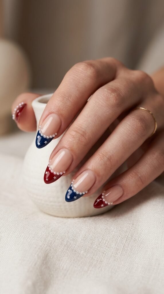 2._Americana_Pearl_French_Tips_ 2._Americana_Pearl_French_Tips_