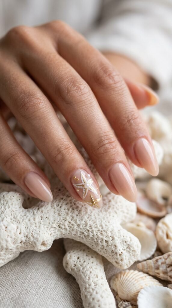 6._Starfish_Accent_Nails_ 6._Starfish_Accent_Nails_