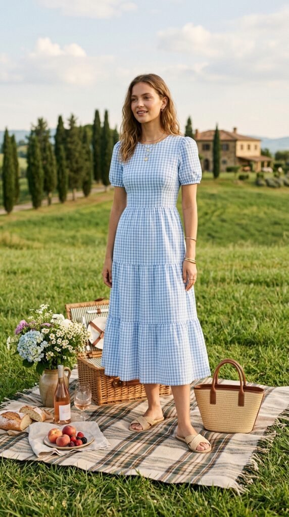 7._Blue_Gingham_Dress_and_accessories 7._Blue_Gingham_Dress_and_accessories