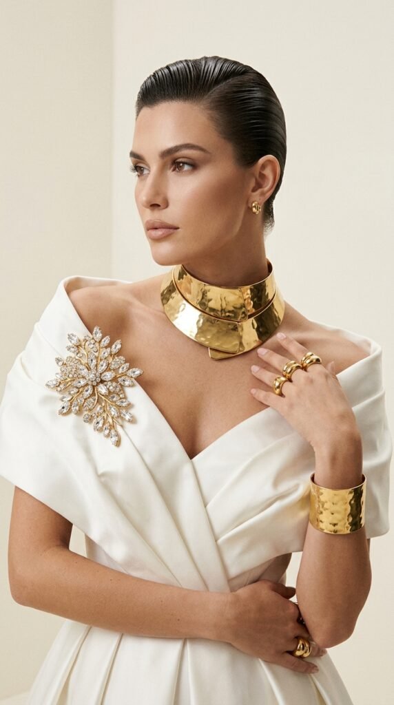 7._Gold_Collar_Necklace_Ultra-realistic 7._Gold_Collar_Necklace_Ultra-realistic