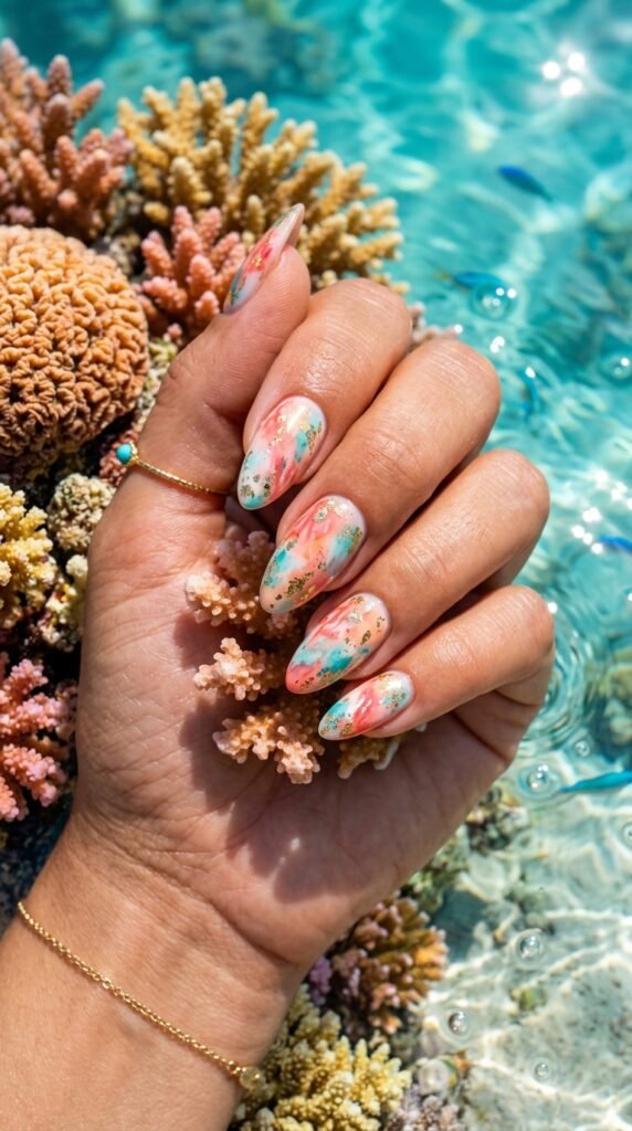 9._Coral_Reef_Nails_ 9._Coral_Reef_Nails_