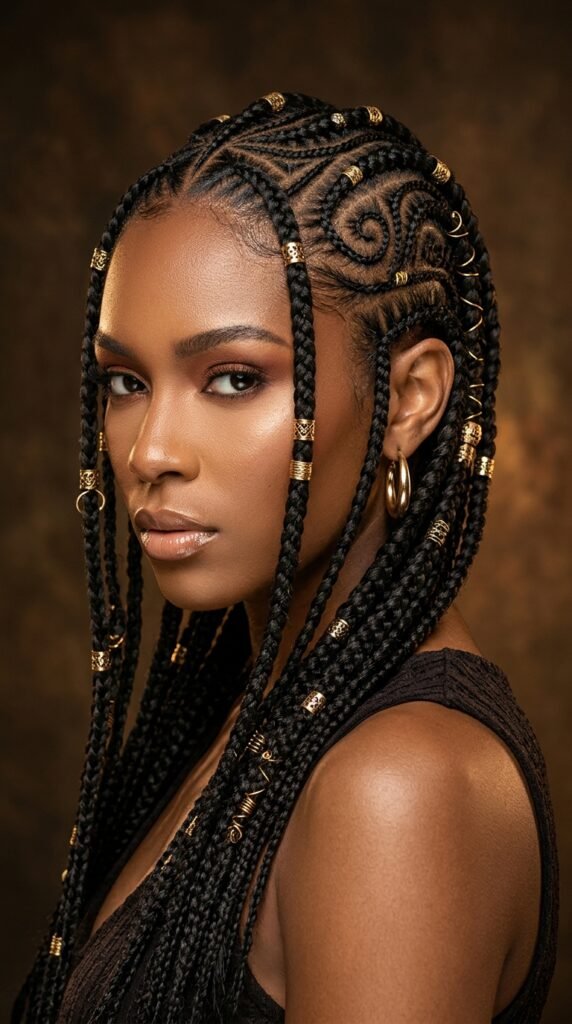 Black_woman_intricate_tribal_cornrows Black_woman_intricate_tribal_cornrows