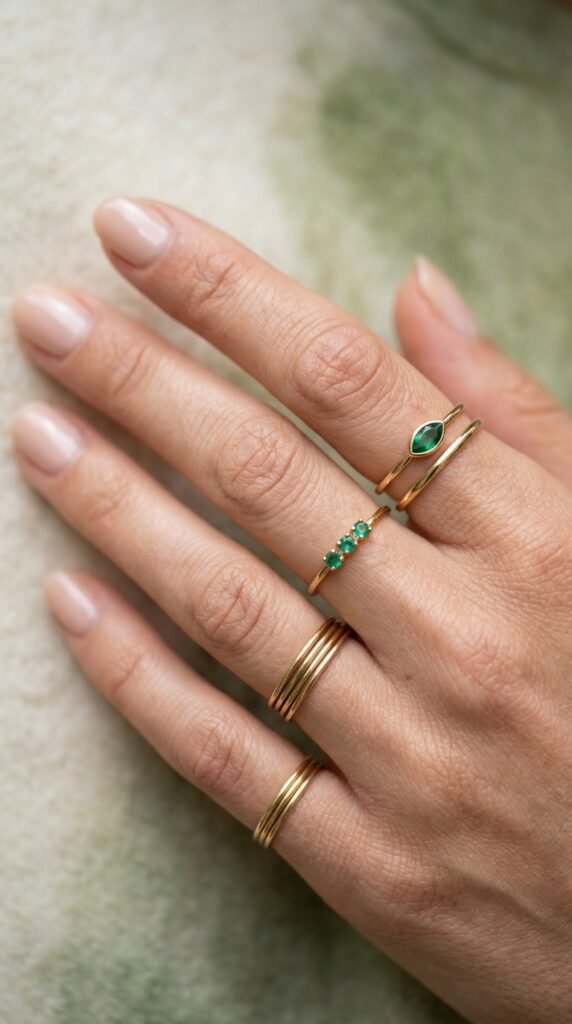 Gemstone_knuckle_rings_stack_ Gemstone_knuckle_rings_stack_