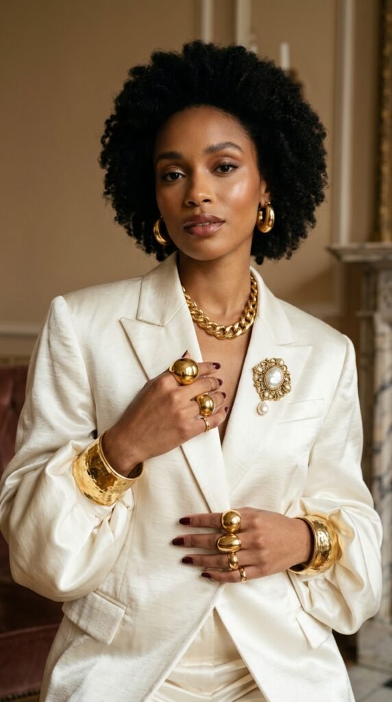 Gold_dome_rings_fashion_model_ Gold_dome_rings_fashion_model_