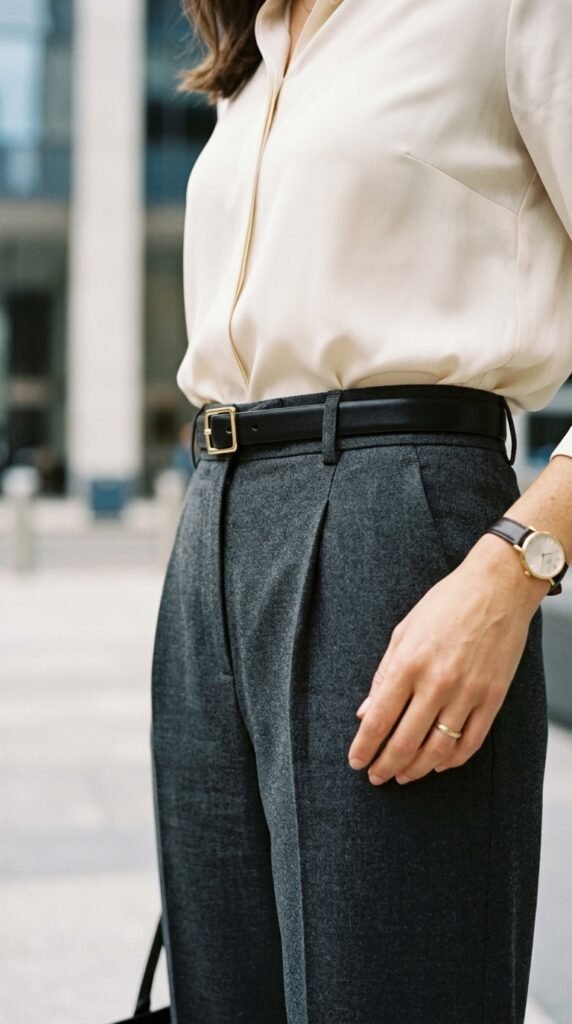Leather_belt_cinching_trousers_ Leather_belt_cinching_trousers_