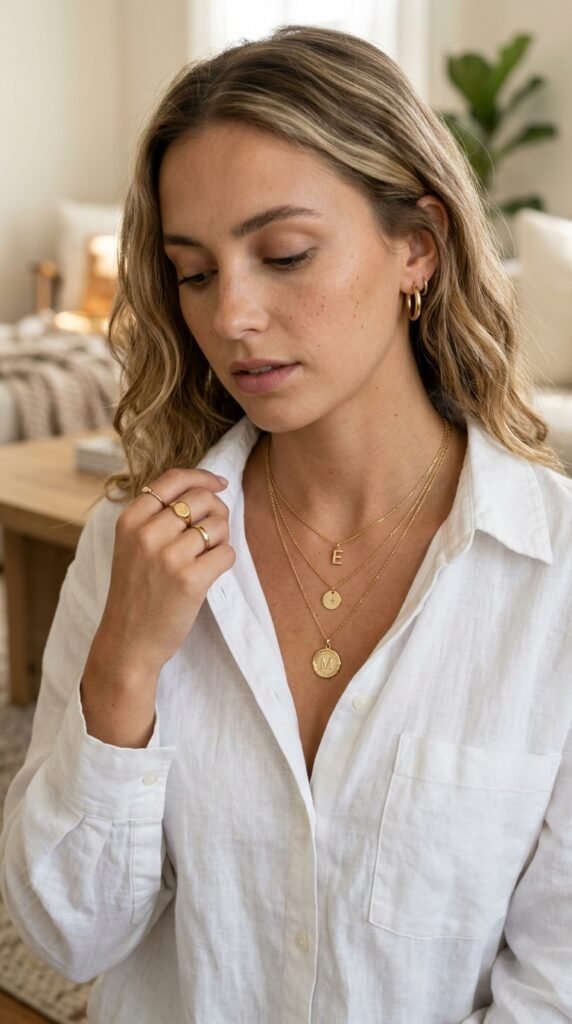 initial necklace initial necklace