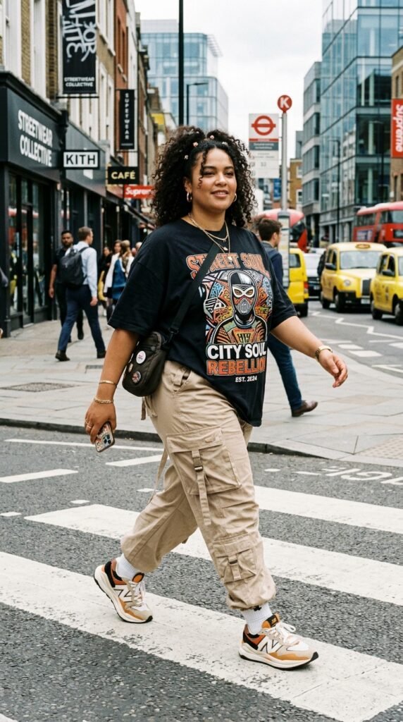 graphic tee and cargo pants graphic tee and cargo pants