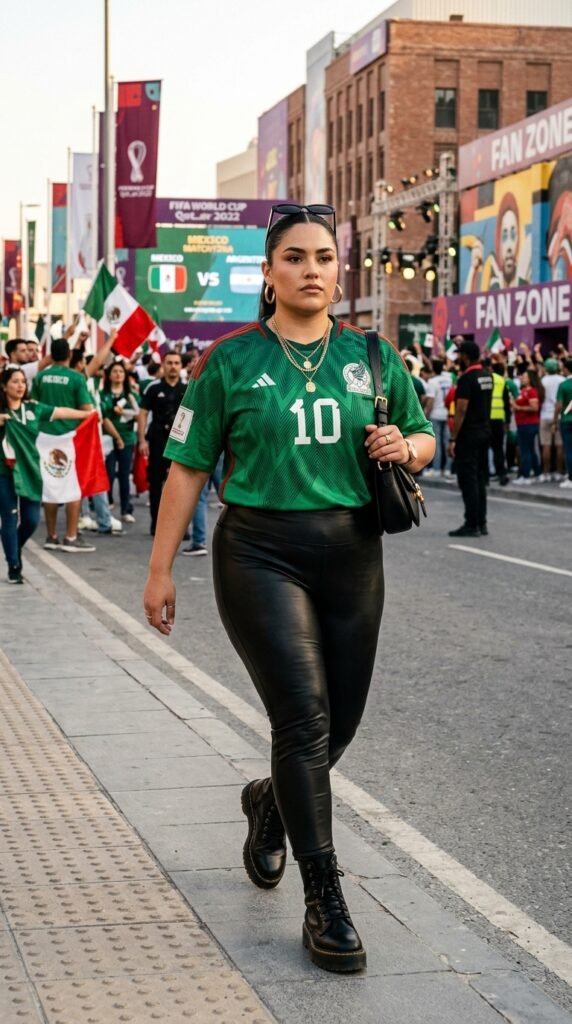 Model_wearing_oversized_jersey_leatherpants Model_wearing_oversized_jersey_leatherpants