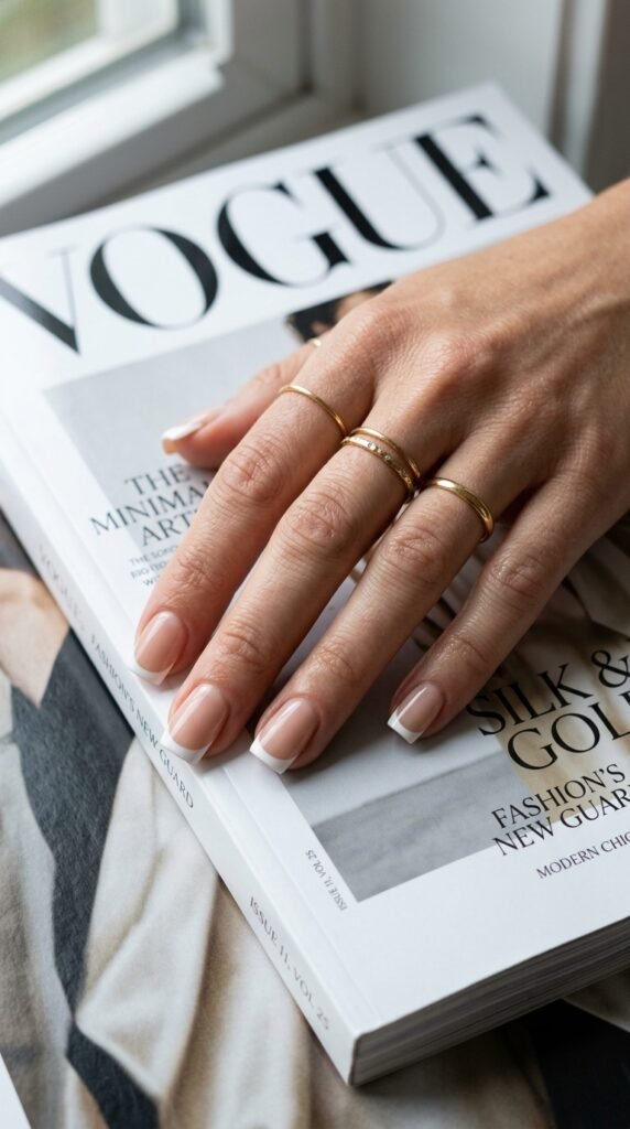 Nails_with_French_tip_ Nails_with_French_tip_
