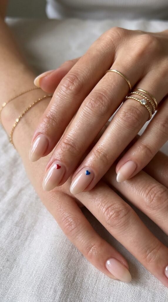 Nails_with_heart_accents_ Nails_with_heart_accents_